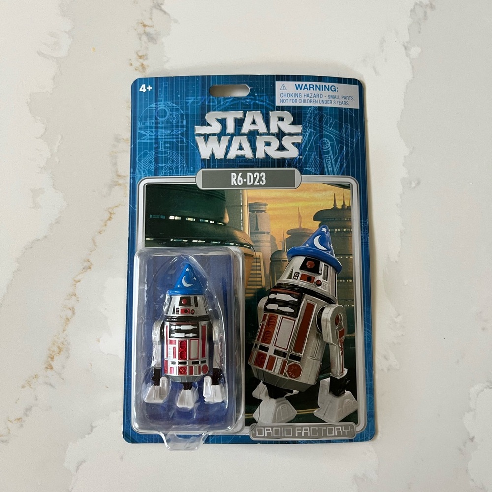 Disney D23 2024 R6-D23 Star Wars Droid Factory Figure NEW